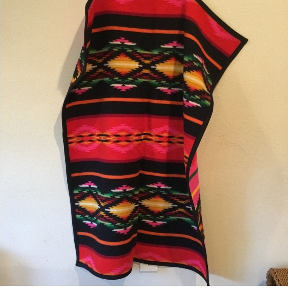 Vintage Colorful Wool "Beaver State" Pendleton Muchacho Robe 32×44 - Picture 2 of 5